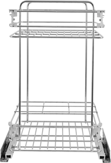 Корзина выдвижная Aff с доводчиком 40 см хром
