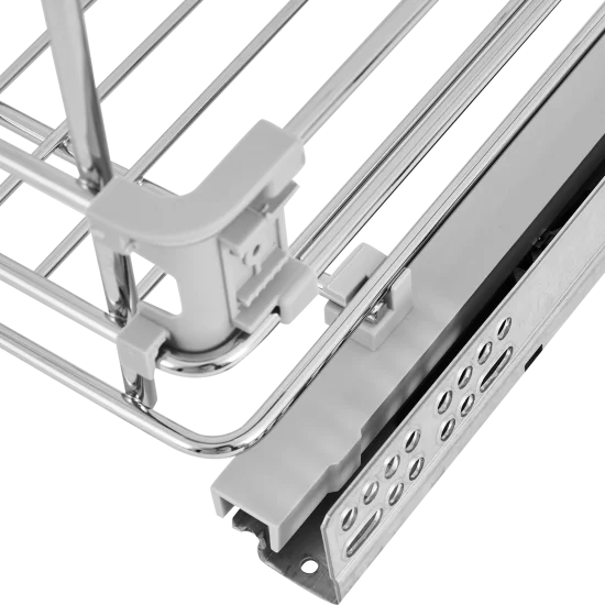 Корзина выдвижная Aff с доводчиком 40 см хром