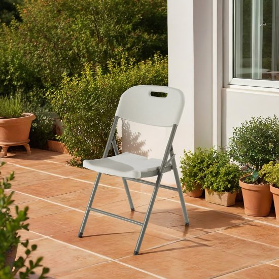 Стул складной 57x83x46 см сталь/пластик