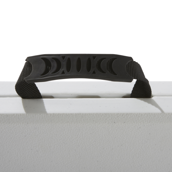 Стол садовый складной 180x73.5x74 см сталь/пластик цвет белый