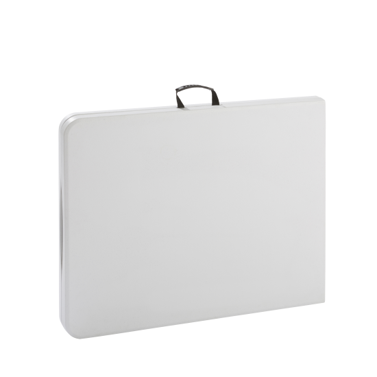 Стол садовый складной 180x73.5x74 см сталь/пластик цвет белый