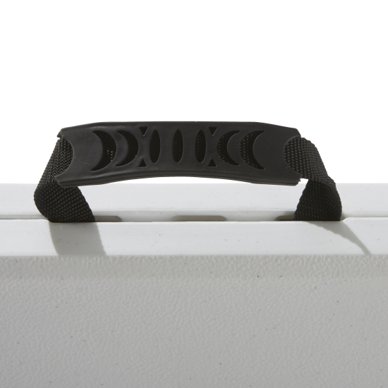 Стол садовый складной 180x73.5x74 см сталь/пластик цвет белый