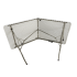 Стол садовый складной 180x73.5x74 см сталь/пластик цвет белый