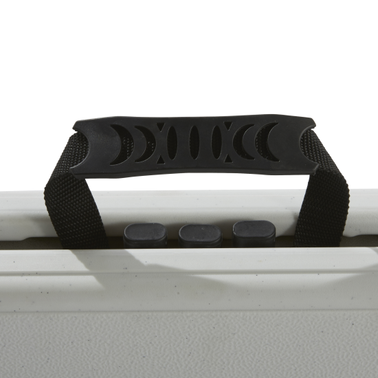 Скамья складная 183x43x28 см сталь/пластик цвет белый