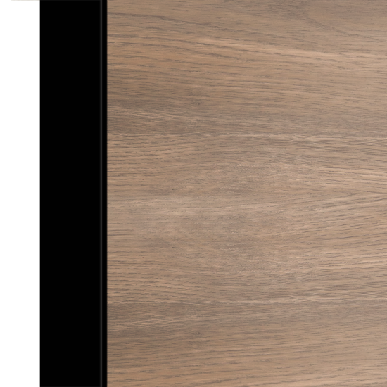 Дверь межкомнатная глухая Канзас 80x200 см ПВХ цвет дуб европейский красный с замком