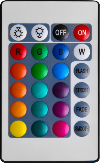 Прожектор светодиодный уличный Ritter RGB+W 30 Вт 4000К IP65 с пультом управления черный
