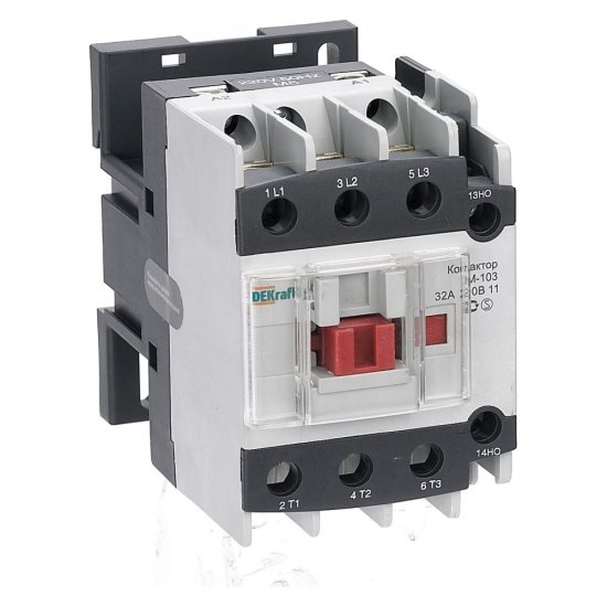 Контактор DEKraft КМ-103 32А 220В АС3