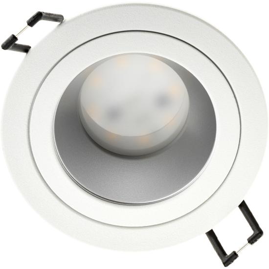 Светильник точечный встраиваемый Ritter Artin 51415 2 GU5.3 под отверстие 80 мм цвет белый