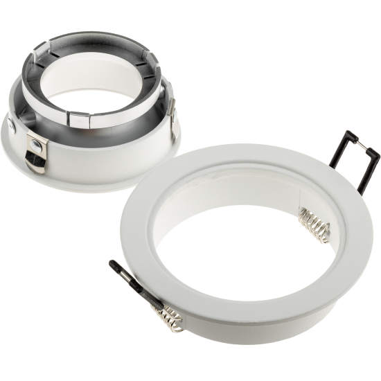 Светильник точечный встраиваемый Ritter Artin 51415 2 GU5.3 под отверстие 80 мм цвет белый