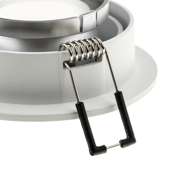 Светильник точечный встраиваемый Ritter Artin 51415 2 GU5.3 под отверстие 80 мм цвет белый