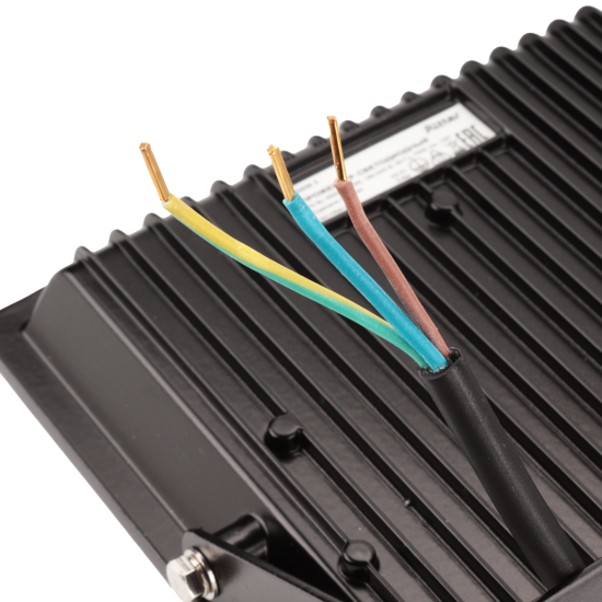 Прожектор светодиодный уличный Ritter Profi 53409 3 70 Вт 7000 Лм 180-240В холодный белый свет 6500К IP65 черный