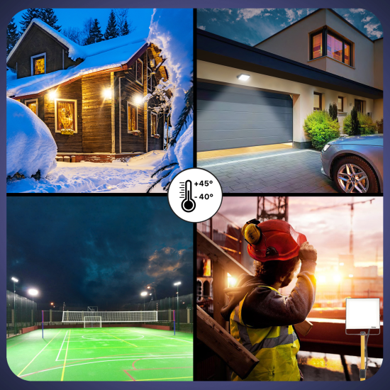 Прожектор светодиодный уличный Ritter Profi 53409 3 70 Вт 7000 Лм 180-240В холодный белый свет 6500К IP65 черный