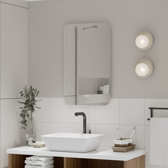 Зеркало с подсветкой Vicenza Led 500x850 мм с подогревом