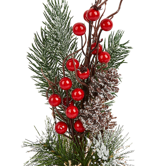 Украшение елка в мешке h40 см