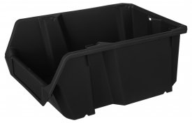 Лоток для метизов Бытпласт Worker размер L черный 238x335x152 мм, пластик