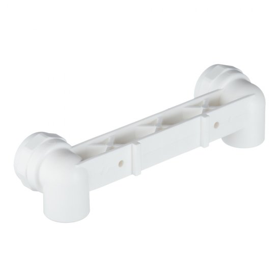 Водорозетка полипропиленовая Valtec двойная 20 мм х 1/2 ВР(г) на планке (VTp.724.0.02004)