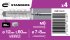 Дюбель-Дрива для газобетона Standers 12x60 мм 4 шт.
