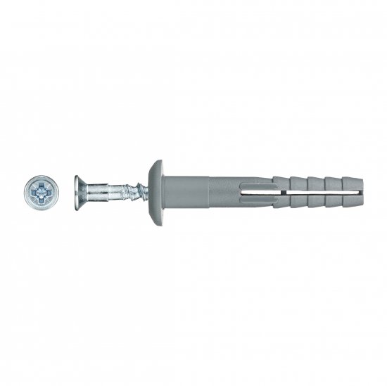 Дюбель-гвоздь грибовидный полипропилен 6x40 мм 500 шт.