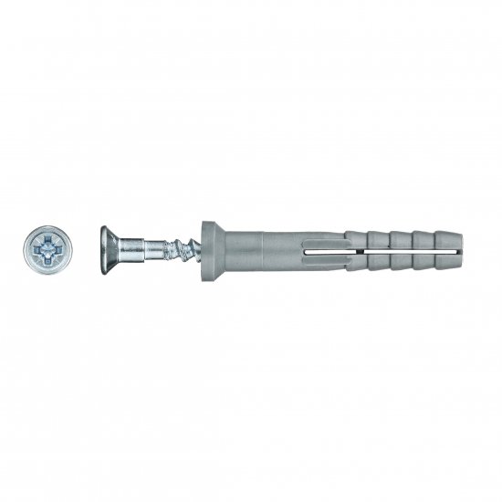 Дюбель-гвоздь потайной полипропилен 6x40 мм 10 шт.