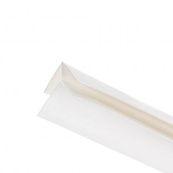 Угол ПВХ наружный Т5 мм цвет белый 3000 мм