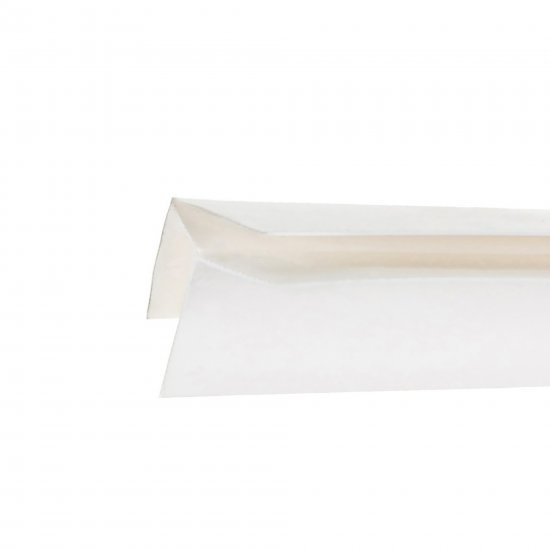 Угол ПВХ наружный Т5 мм цвет белый 3000 мм