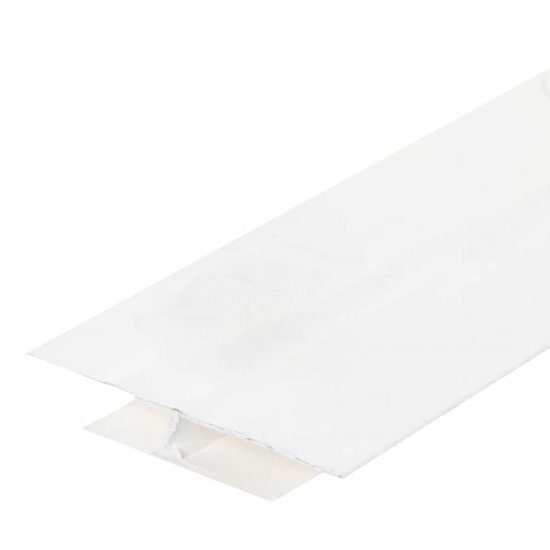 Профиль соединительный ПВХ Т5 мм цвет белый 3000 мм