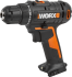 Дрель-шуруповерт аккумуляторная Worx WX100, 20 В Li-ion 1x2 Ач