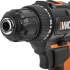 Дрель-шуруповерт аккумуляторная Worx WX100, 20 В Li-ion 1x2 Ач