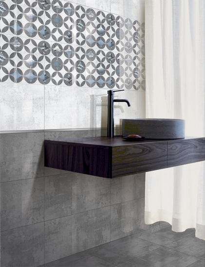 Плитка настенная Axima Невада 30x60 см 1.62 м² цвет серый