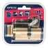 Цилиндровые механизмы Apecs Pro LM-68(31/37C)-C-G 68 мм, ключ/вертушка, цвет золотой