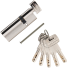 Цилиндровые механизмы Apecs Pro LM-90(30C/60)-C-NI 90 мм, ключ/вертушка, цвет никель