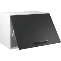 Навесной шкаф Атмосфера 50x36см Simple В500Г Антрацит/ Белый