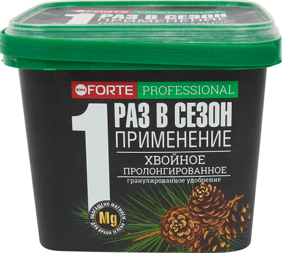 Удобрение Bona Forte для хвойных с кремнием, 1л