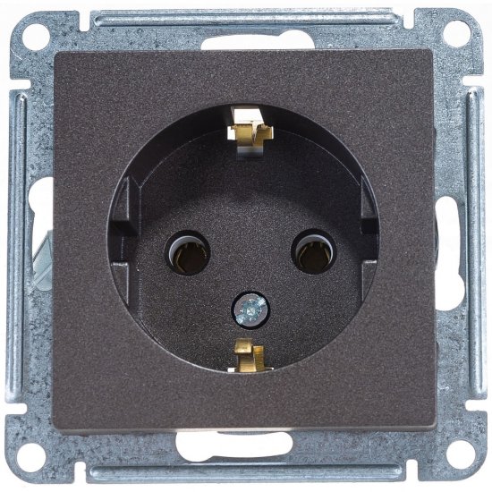 Одноместный механизм розетки Systeme Electric ATLAS DESIGN