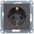 Одноместный механизм розетки Systeme Electric ATLAS DESIGN