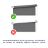 Штора рулонная Inspire Screen 120x230 см цвет серо-бежевый