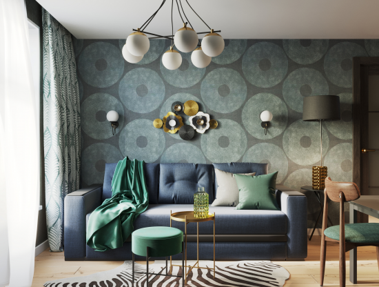 Столик кофейный Sheffilton Eva 37.6x37.6x52 см цвет золото