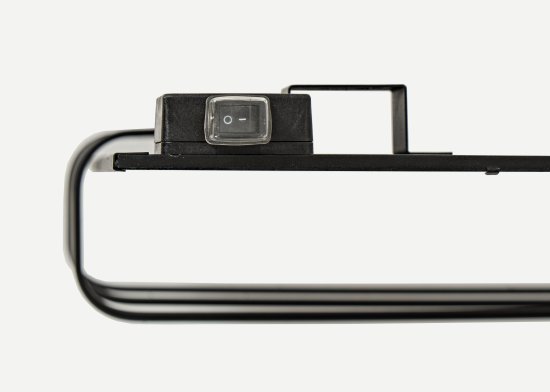 Полотенцесушитель электрический Теплофон ЭРГН-0.15/220 750x480 мм 150 Вт лесенка цвет черный