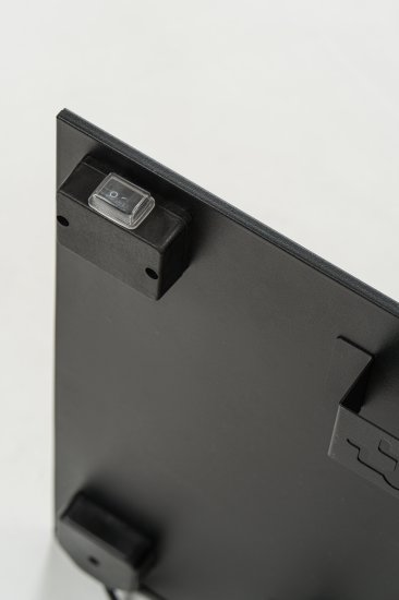 Полотенцесушитель электрический Теплофон ЭРГН-0.15/220 750x480 мм 150 Вт лесенка цвет черный