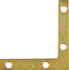 Оконный уголок NAZ 60x60x10x1.5 мм желтый цинк