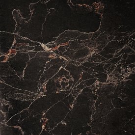 Комплект плинтусов Мрамор №1 240x60 см пластик цвет чёрный 3 шт