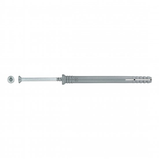 Дюбель-гвоздь потайной полипропилен 6x80 мм 10 шт.