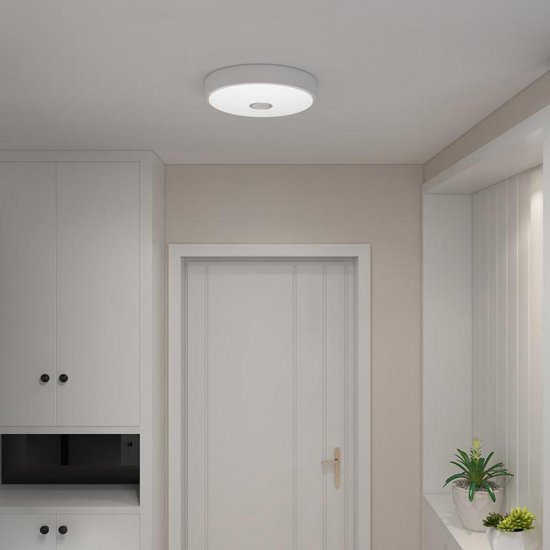 Светильник умный Yeelight Smart Home светодиодный с датчиком движения потолочный 10 Вт белый 5700 К IP50 d250 мм
