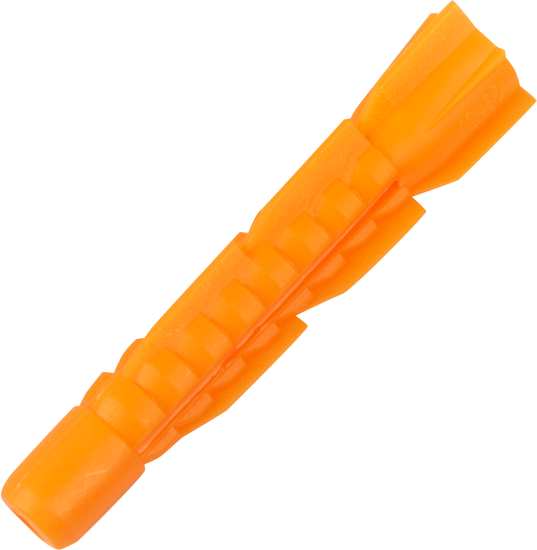 Дюбель универсальный Zum 10x61 мм полипропиленовый оранжевый 10 шт.