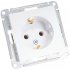 Одноместный механизм розетки Systeme Electric ATLAS DESIGN