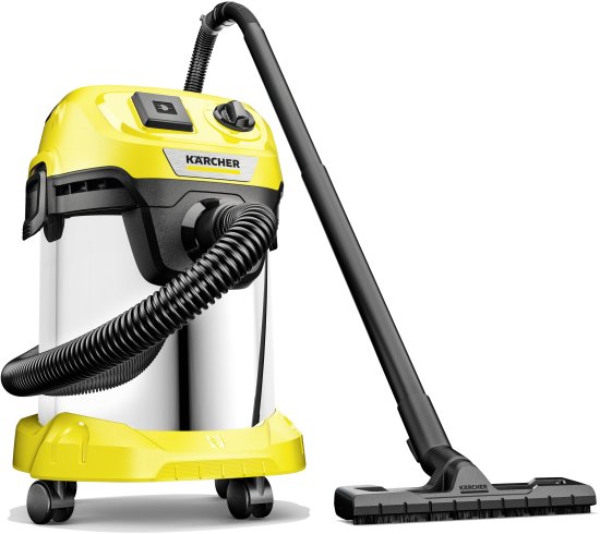Пылесос Karcher WD 3 P S V-17/4/20, 1000 Вт, 17 л