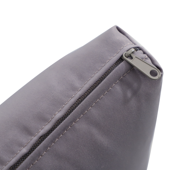 Набор садовой мебели Naterial Rono сталь/полиэстер/стекло темно-серый: стол, 4 кресла и зонт