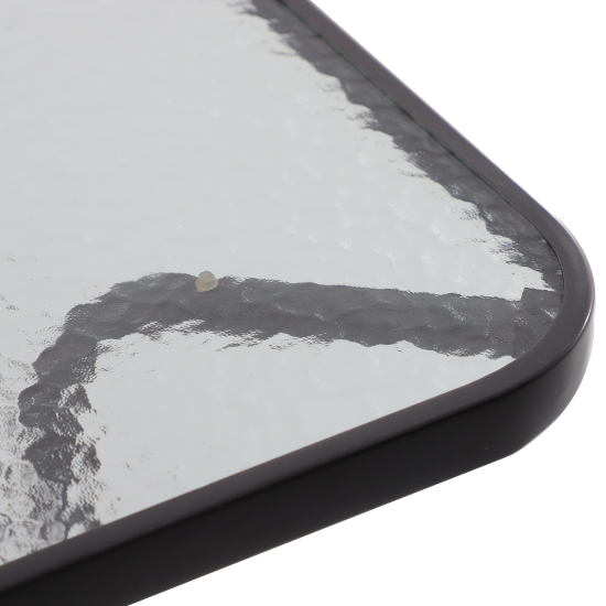 Набор садовой мебели Naterial Rono сталь/полиэстер/стекло темно-серый: стол, 4 кресла и зонт