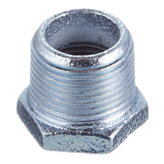 Футорка Gebo Platinum (241-22V) 3/4 НР(ш) х 1/2 ВР(г) чугунная оцинкованная