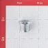 Футорка Gebo Platinum (241-22V) 3/4 НР(ш) х 1/2 ВР(г) чугунная оцинкованная